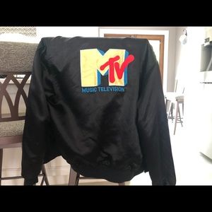 REAL vintage MTV button up jacket